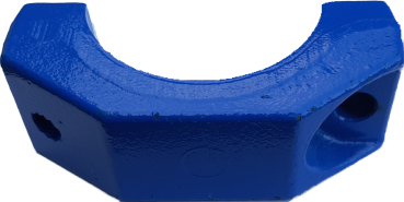 Halbflansch /Klemme für optimierte Schüttelplatte / Schnellentriegelung für BRAUD / NEW HOLLAND Traubenvollernter 48086127 _1